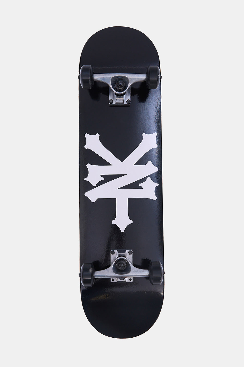 Skateboard imprimé logo blanc Zoo York 8