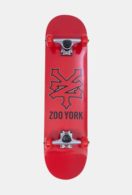 Zoo York Red Logo Skateboard 7.75