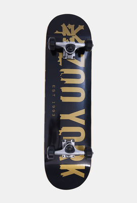 Skateboard imprimé ville logo de Zoo York 8