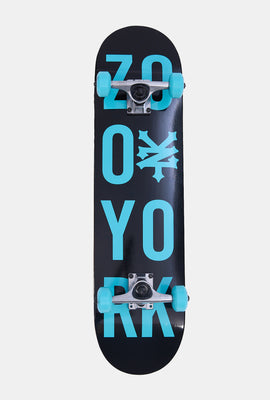 Zoo York Stacked Logo Skateboard 7.75