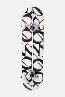 Zoo York Logo Pattern Skateboard 7.75