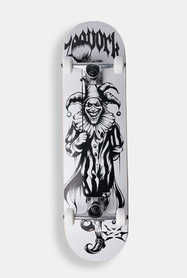 Skateboard imprimé clown maléfique Zoo York 8