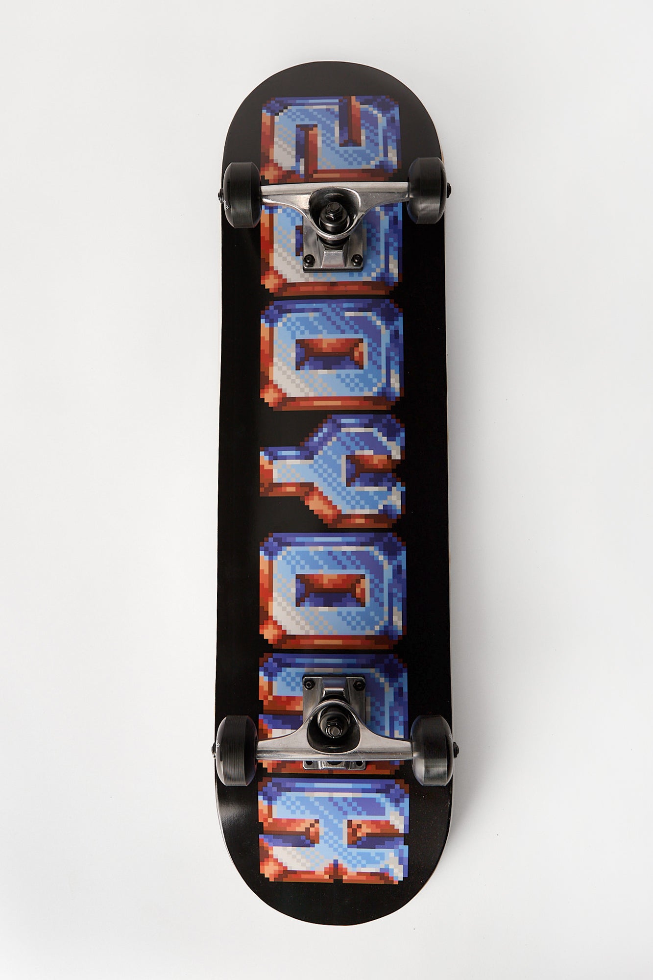 Zoo York 8-Bit Logo Skateboard 8" - Blue / 8