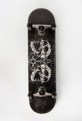 Zoo York Twin Skull Skateboard 7.75
