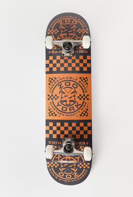 Zoo York Checkered Logo Skateboard 8