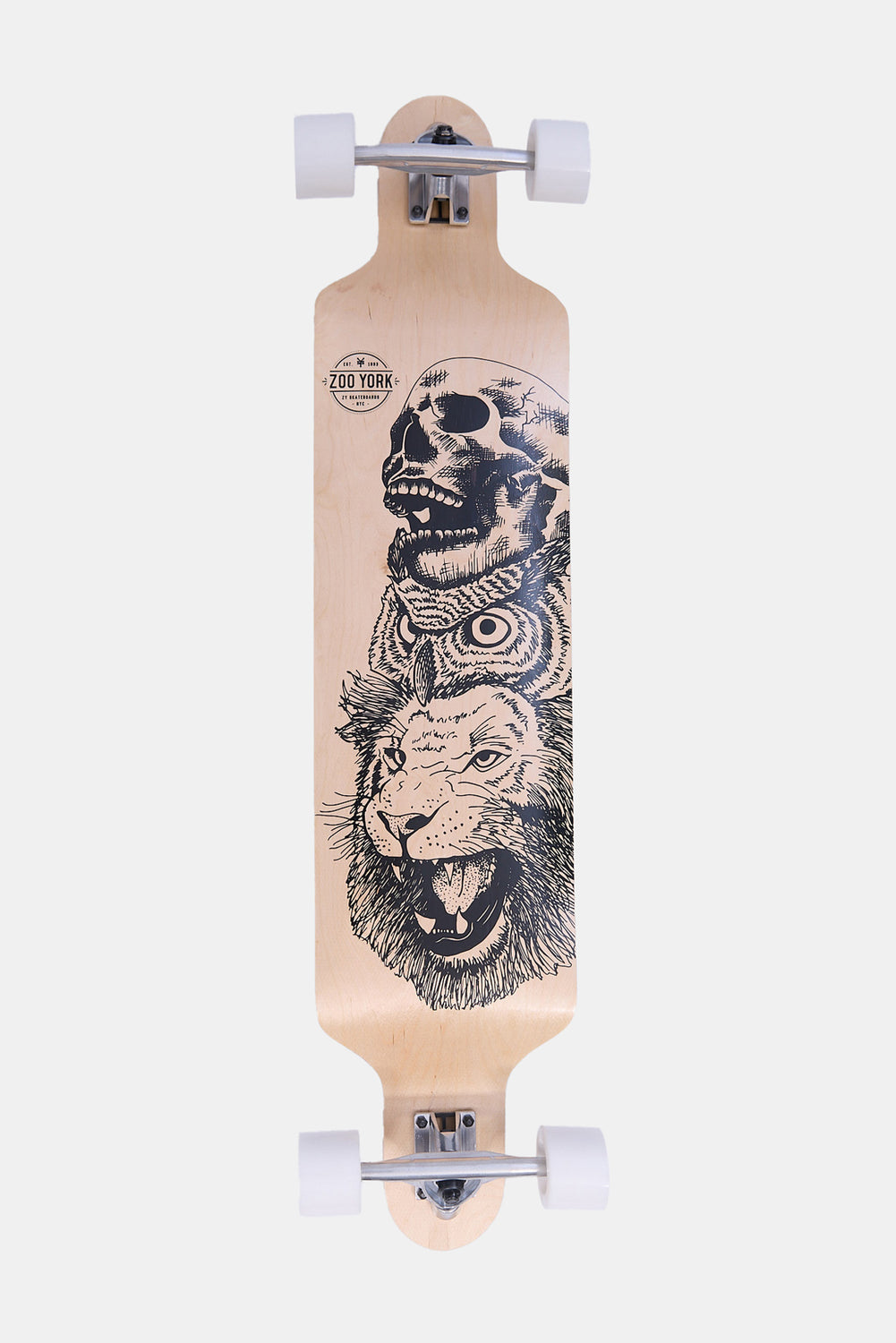 Zoo York Lion Head Longboard 42