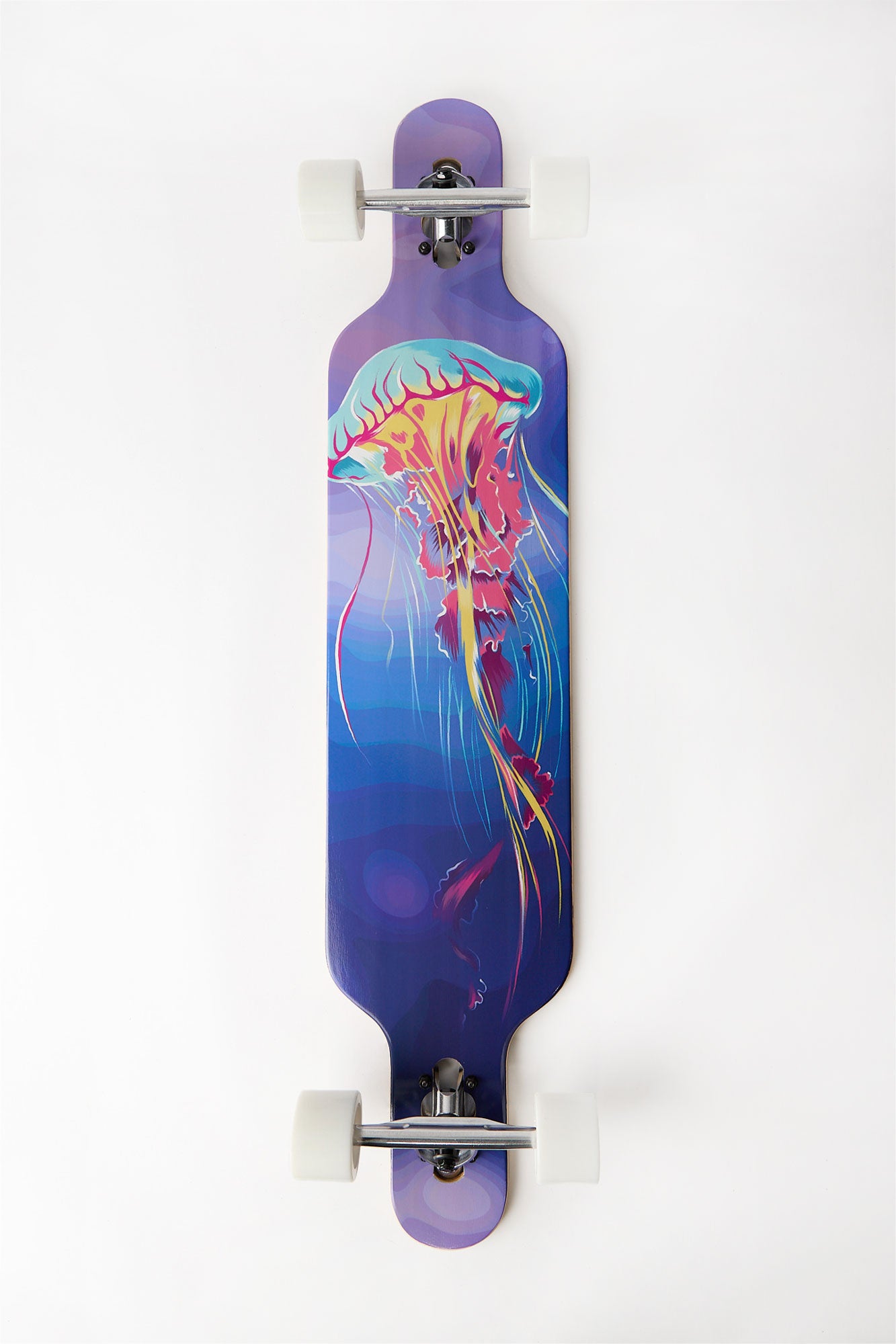 Zoo York Neon Jellyfish Longboard 42" - Multi / 42