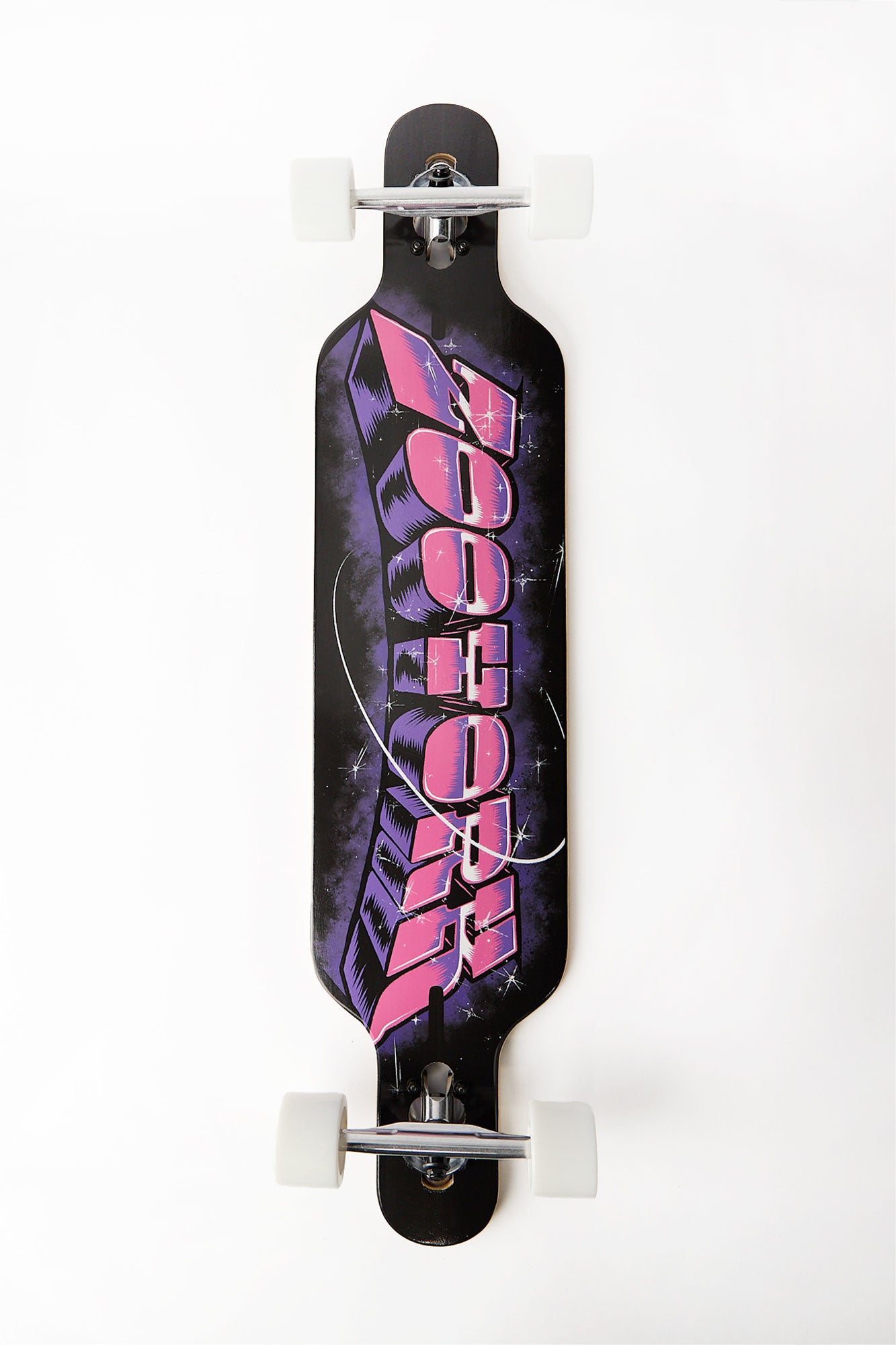 Zoo York Galaxy Logo Longboard 40" - Pink / 40