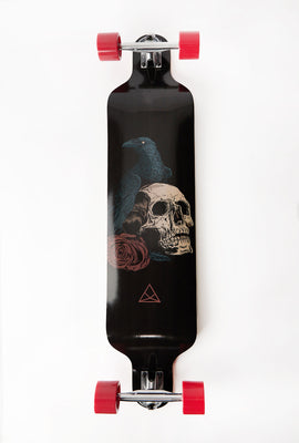 Zoo York Raven Skull Longboard 39