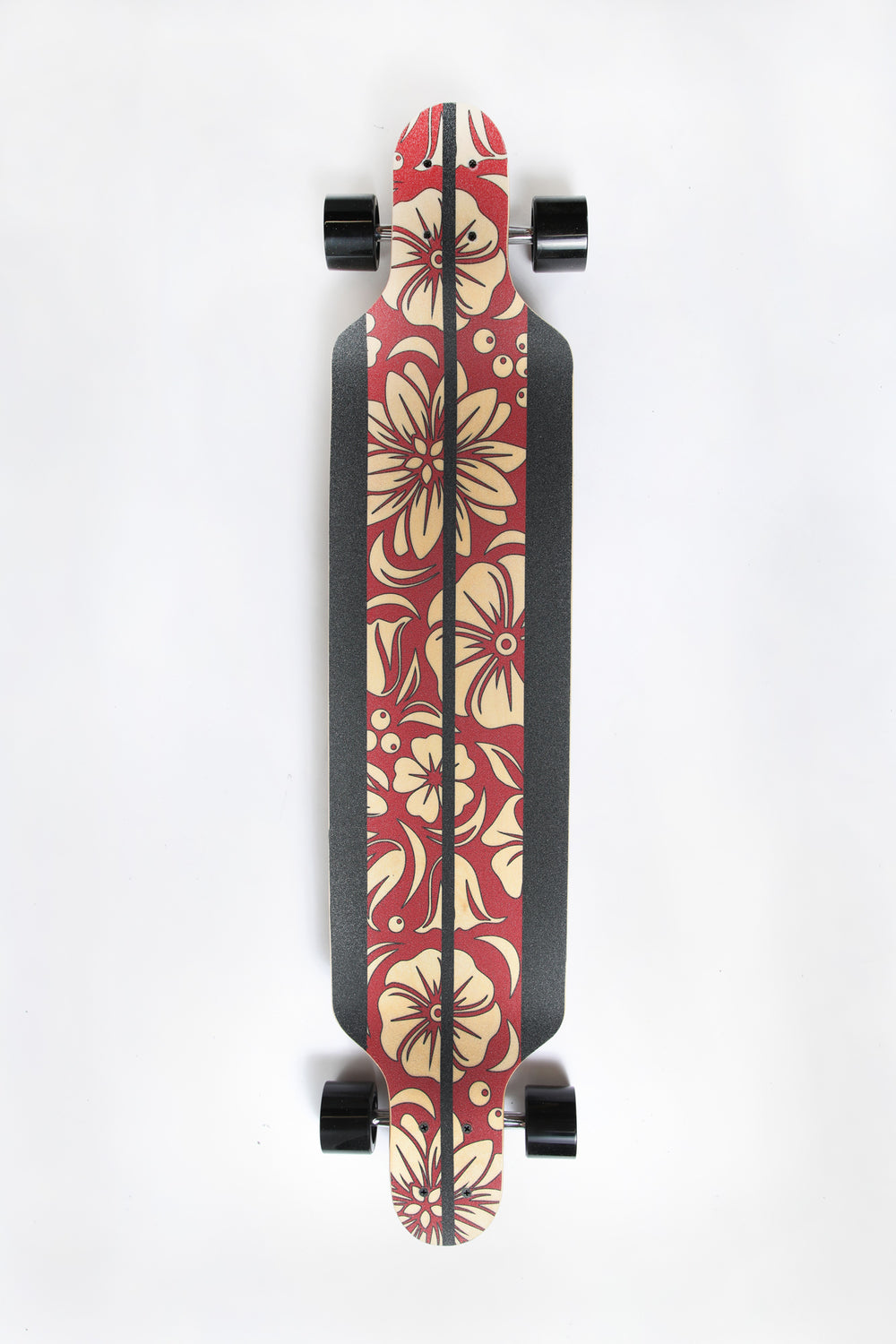 Wonderful Striped Floral Longboard 42