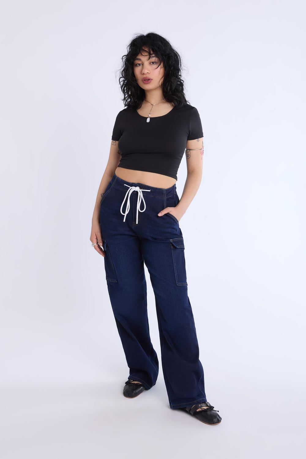 Loose Fit Cargo Jeans Loose Fit Cargo Jeans