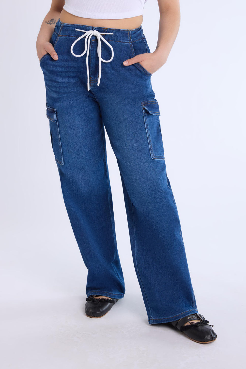 Loose Fit Cargo Jeans Loose Fit Cargo Jeans