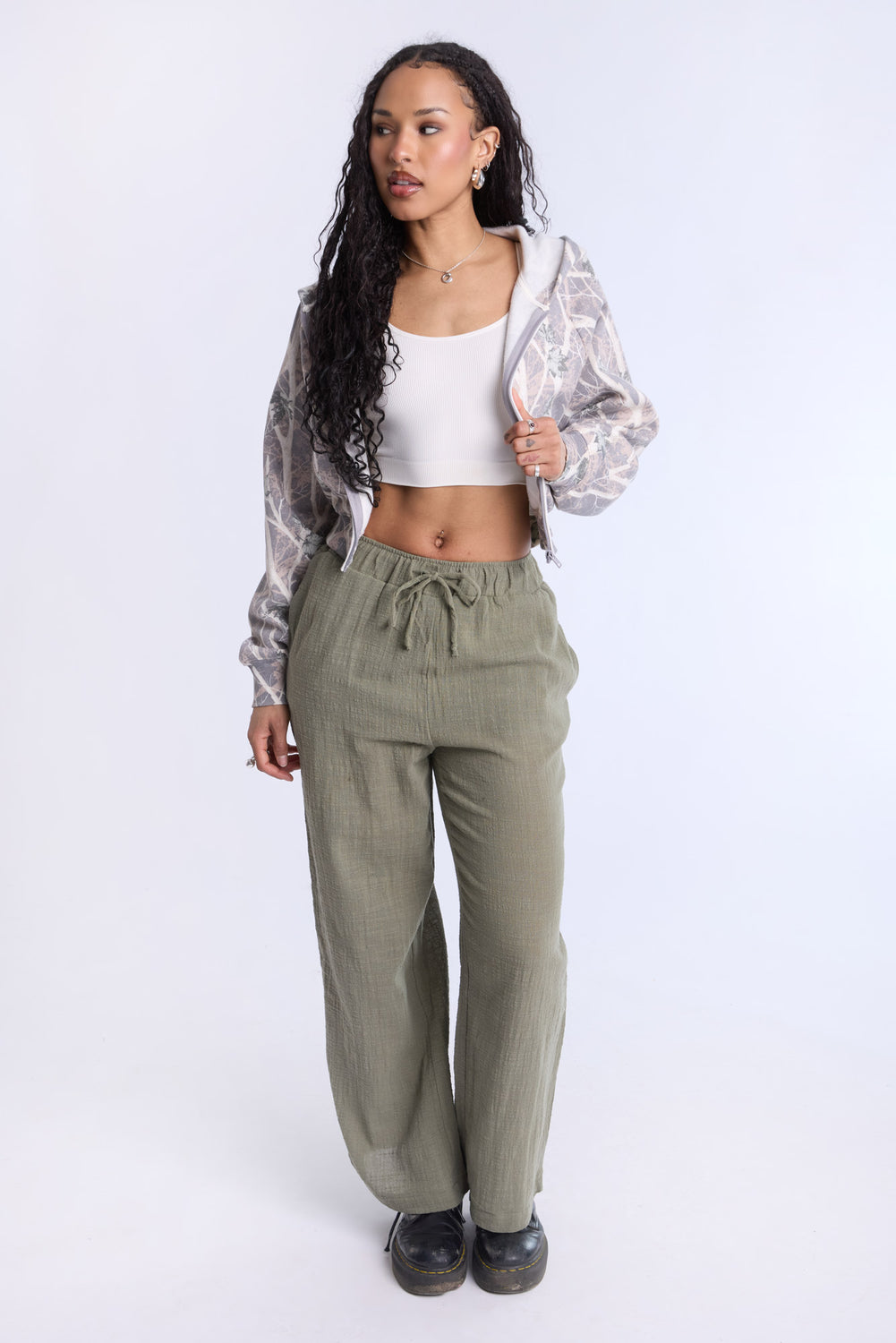 Pantalon en gaze de coton Pantalon en gaze de coton