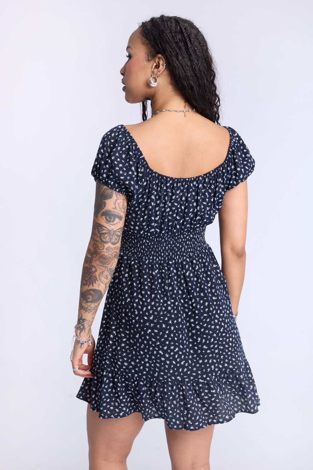 Tiered Rayon Dress Tiered Rayon Dress