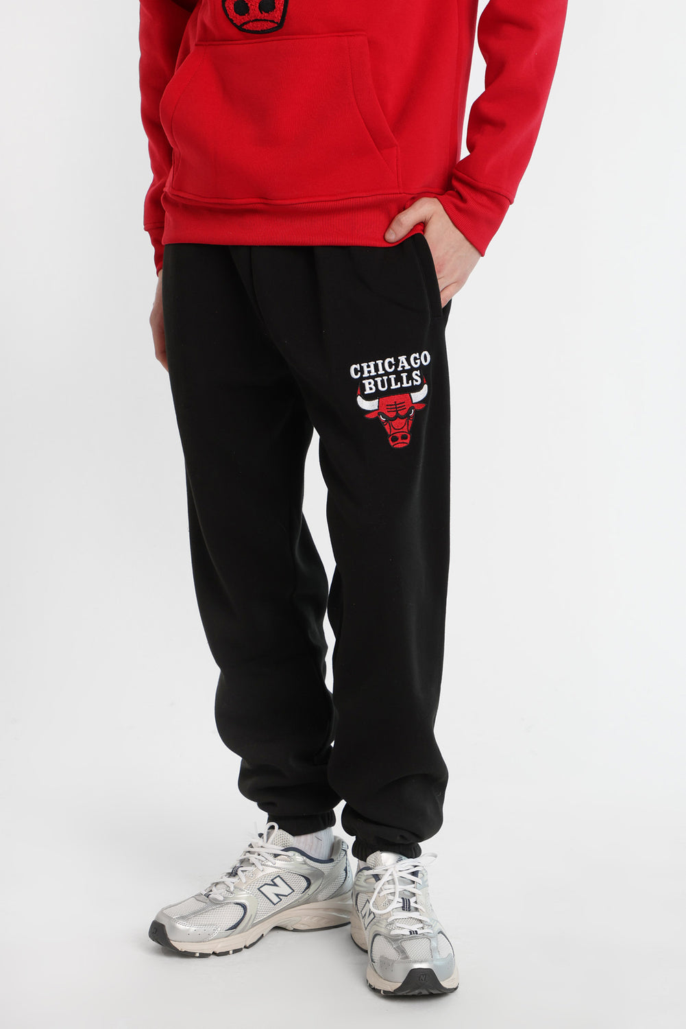 Jogger en molleton brodé Chicago Bulls Jogger en molleton brodé Chicago Bulls