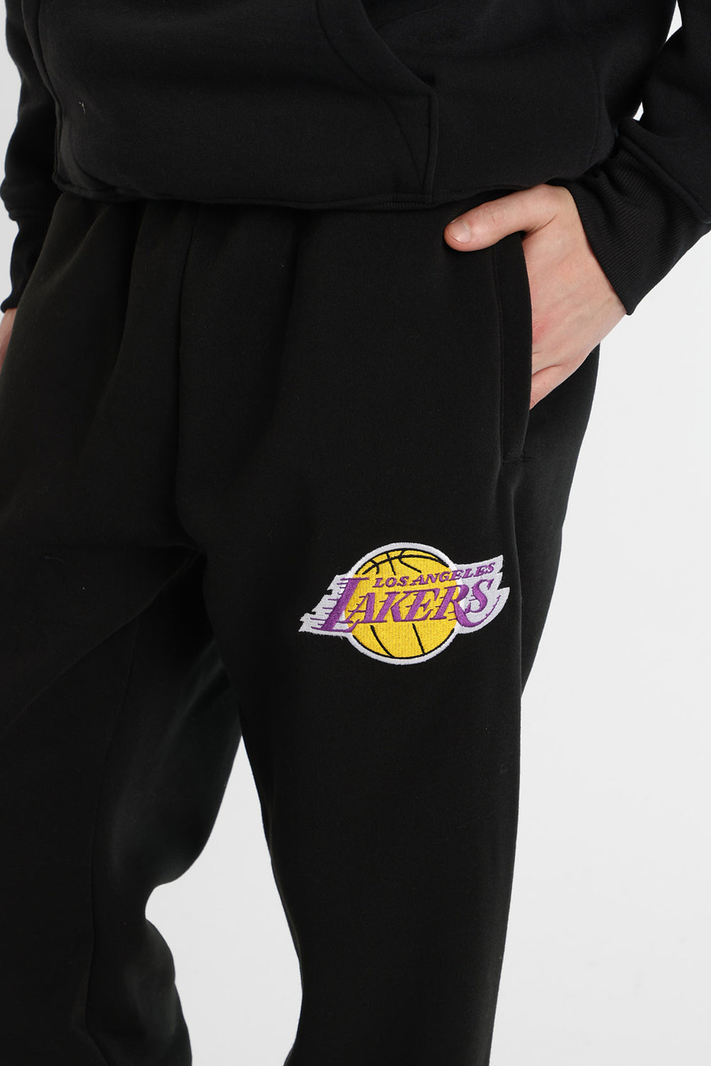 Los Angeles Lakers Embroidered Sweatpants Los Angeles Lakers Embroidered Sweatpants