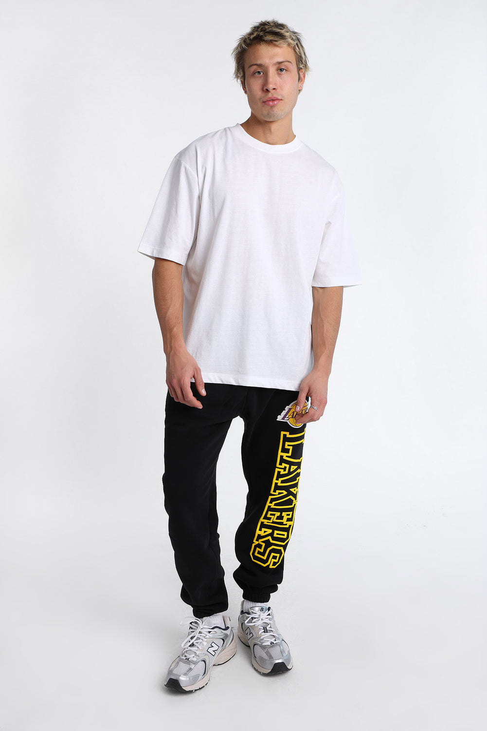 LA Lakers Leg Print Sweatpants LA Lakers Leg Print Sweatpants