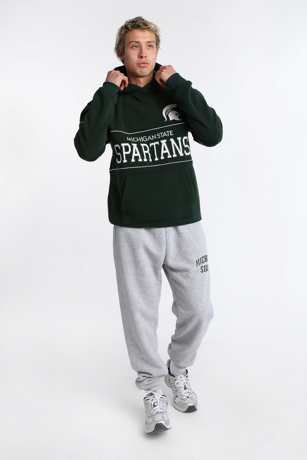 Michigan State Spartans Embroidered Sweatpants Michigan State Spartans Embroidered Sweatpants