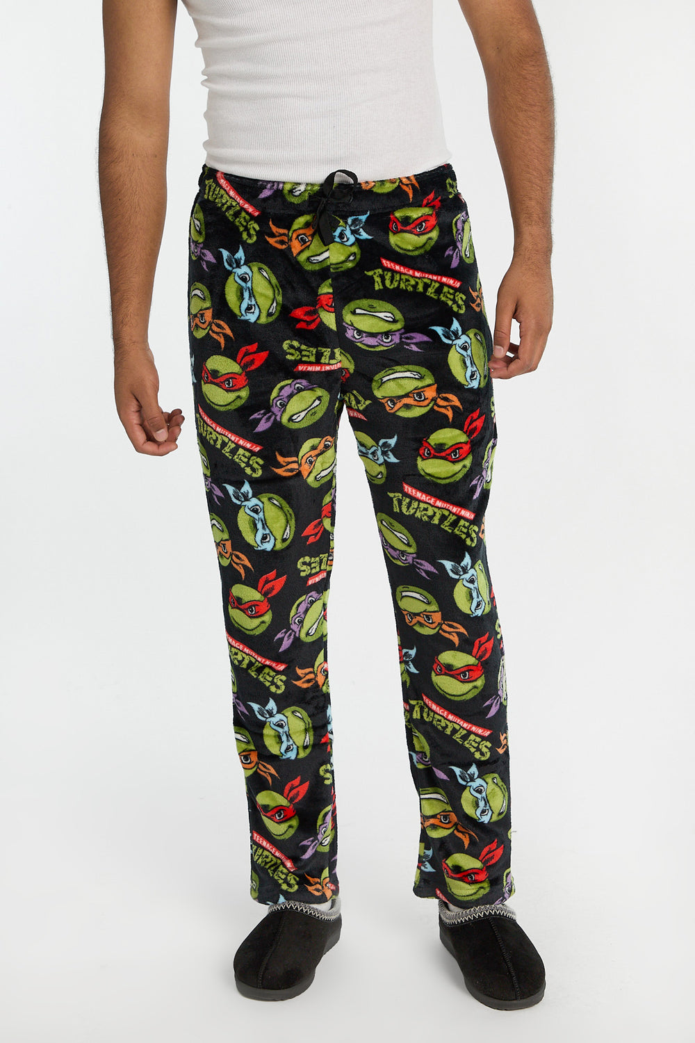 Pantalon de pyjama en peluche Teenage Mutant Ninja Turtles homme Pantalon de pyjama en peluche Teenage Mutant Ninja Turtles homme
