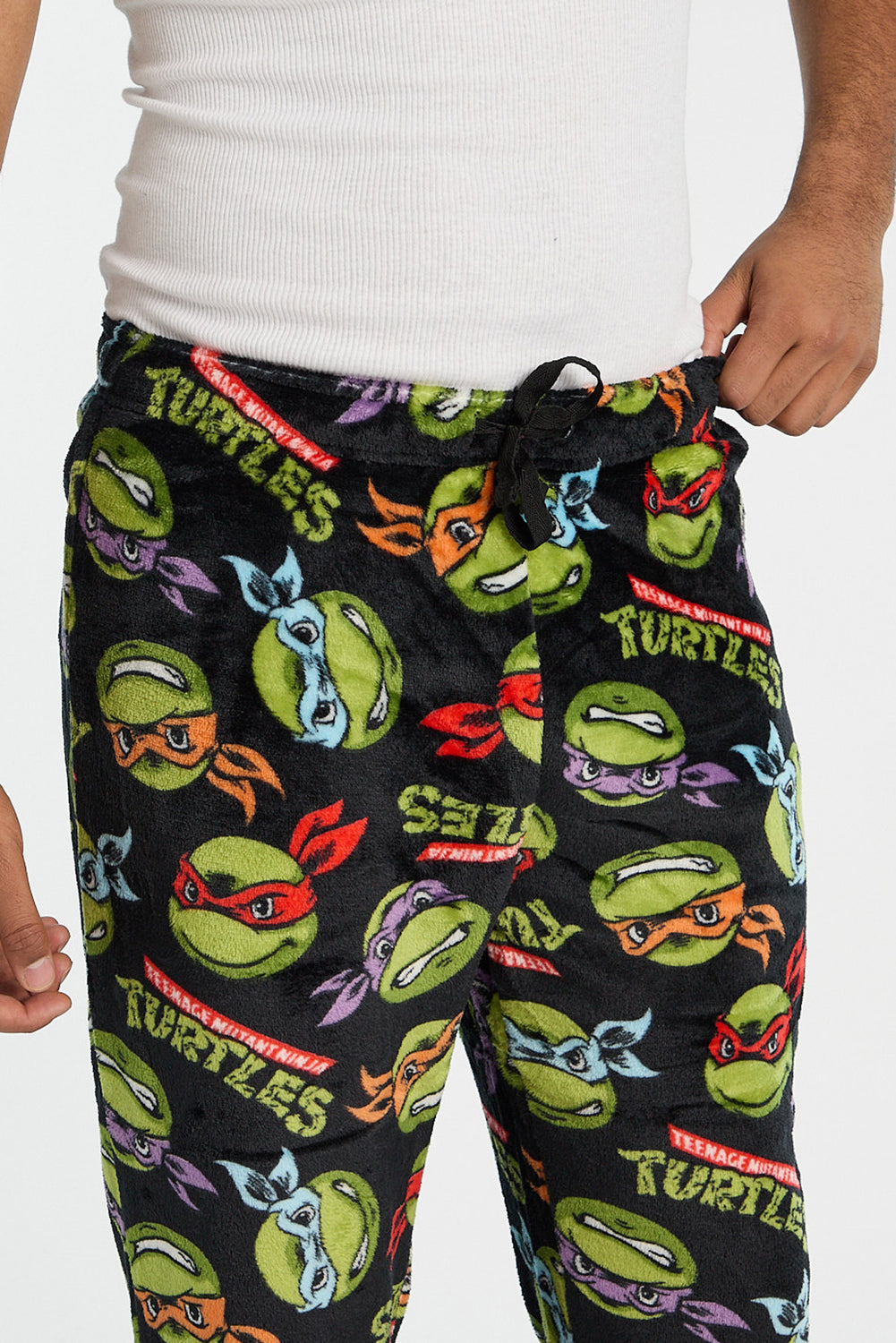 Mens Teenage Mutant Ninja Turtles Plush Pajama Pant Mens Teenage Mutant Ninja Turtles Plush Pajama Pant