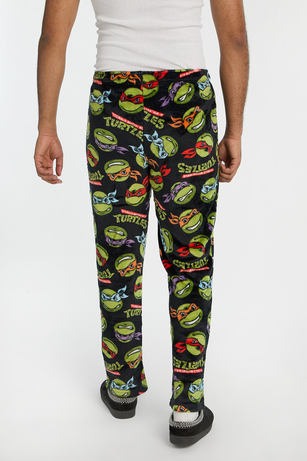 Mens Teenage Mutant Ninja Turtles Plush Pajama Pant Mens Teenage Mutant Ninja Turtles Plush Pajama Pant