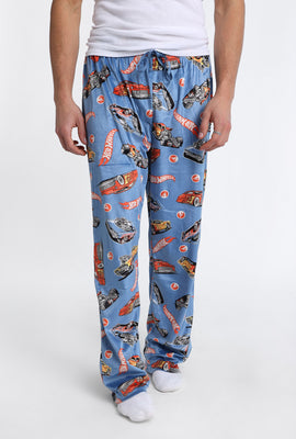 Pantalon pyjama en molleton soyeux imprimé Hot Wheels