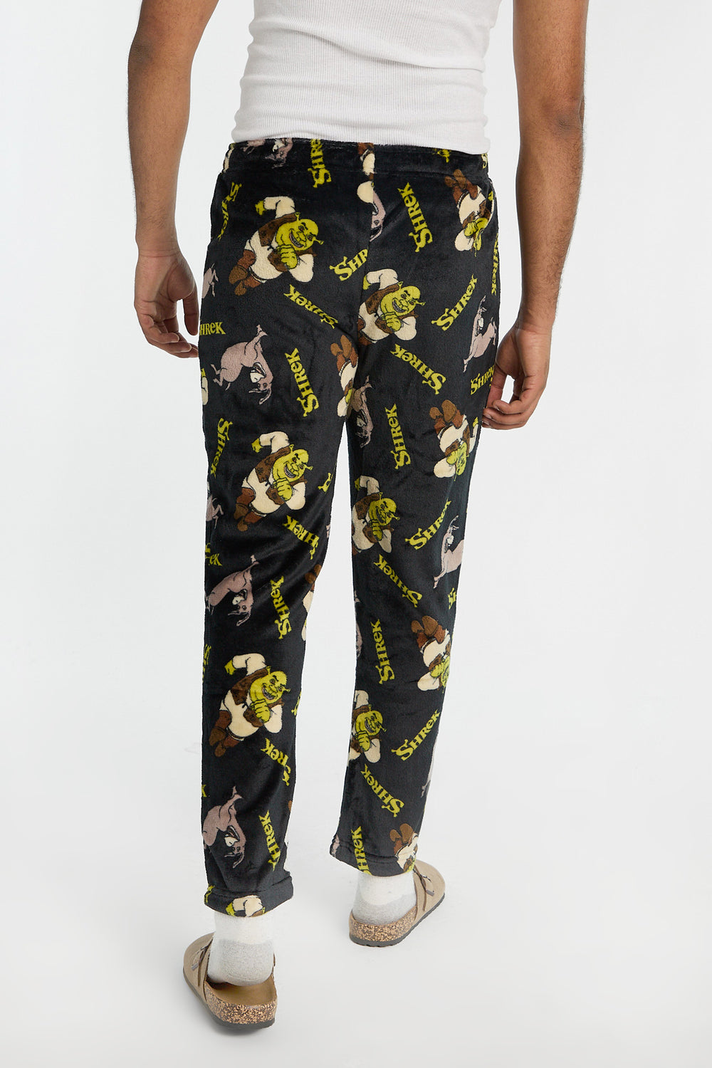 Mens Shrek Plush Pajama Pant Mens Shrek Plush Pajama Pant