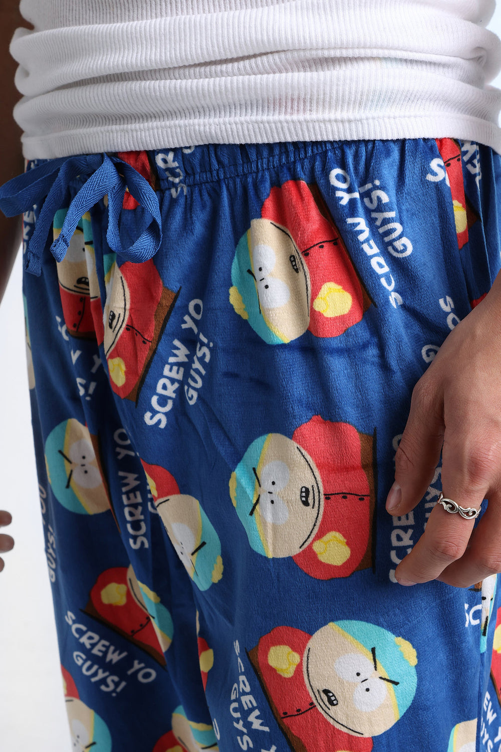South Park Cartman Silky Fleece Pajama Pants South Park Cartman Silky Fleece Pajama Pants