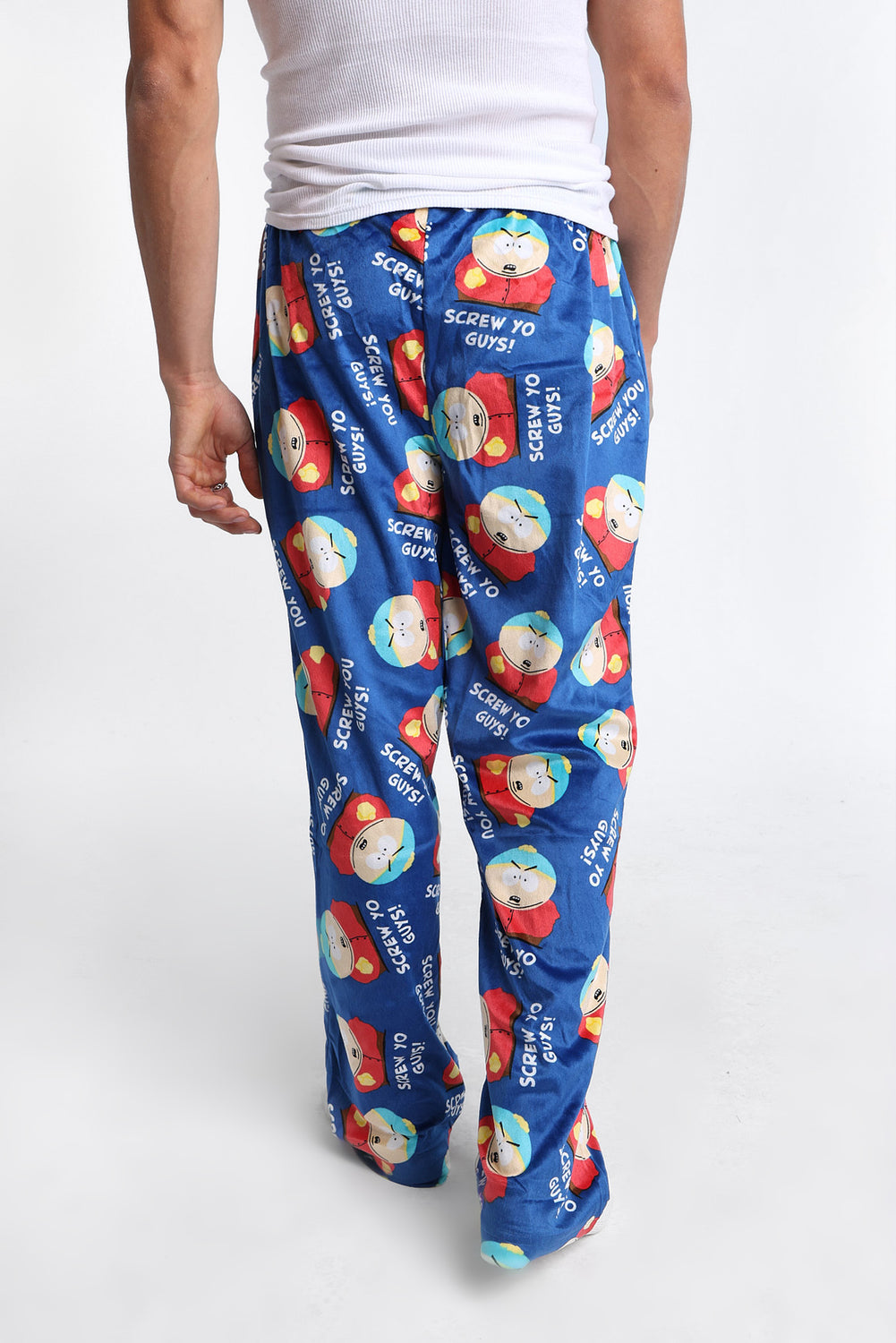 Pantalon pyjama en molleton soyeux imprimé South Park Pantalon pyjama en molleton soyeux imprimé South Park