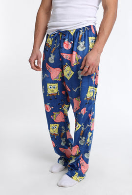 SpongeBob & Patrick Silky Fleece Pajama Pants