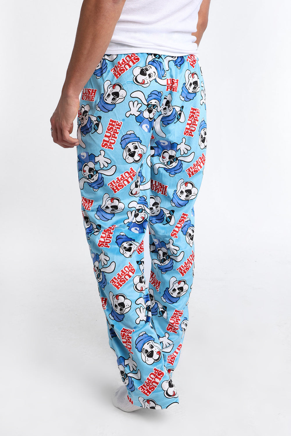 Pantalon pyjama en molleton soyeux imprimé Slush Puppie Pantalon pyjama en molleton soyeux imprimé Slush Puppie