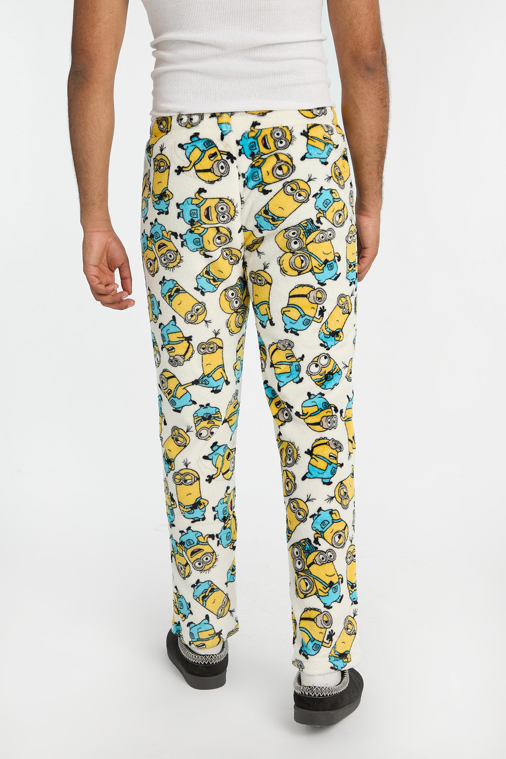 Pantalon de pyjama en peluche Minions homme Pantalon de pyjama en peluche Minions homme