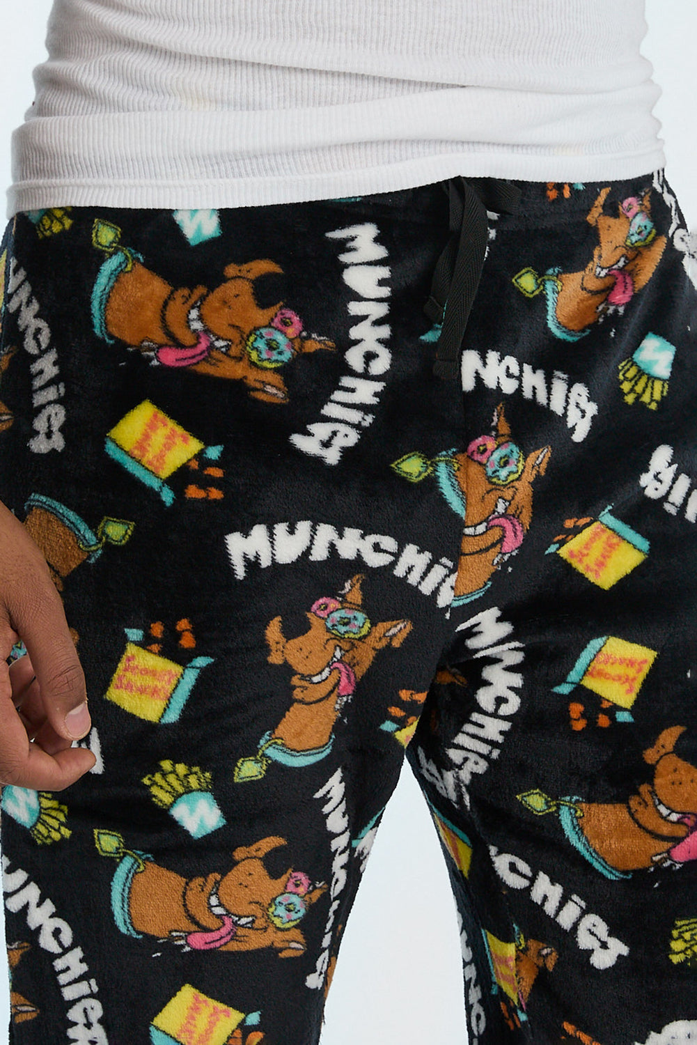 Pantalon de pyjama en peluche Scooby-Doo homme Pantalon de pyjama en peluche Scooby-Doo homme