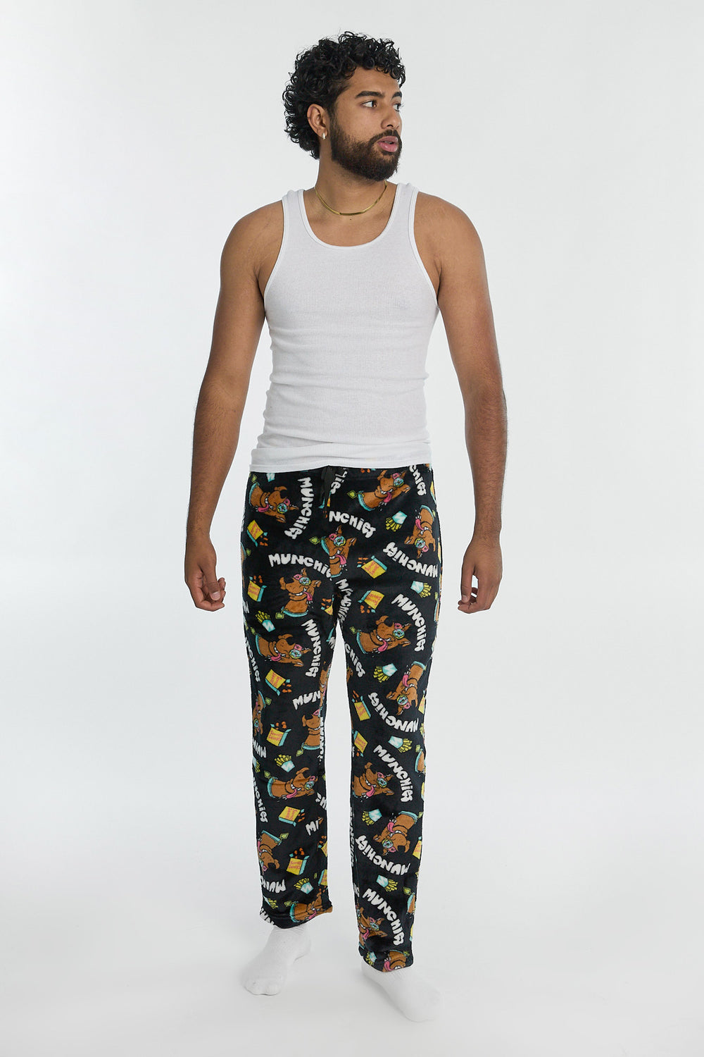 Pantalon de pyjama en peluche Scooby-Doo homme Pantalon de pyjama en peluche Scooby-Doo homme