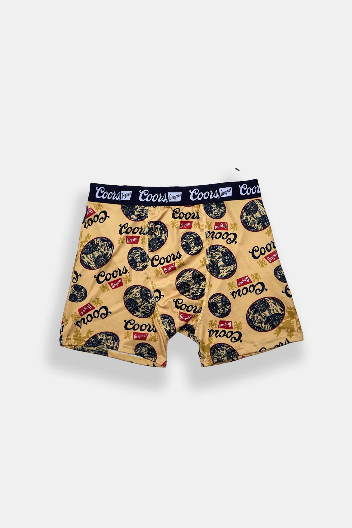 Coors Banquet Printed Boxer Brief - Yellow /