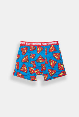 Superman Logo Printed Boxer Briefs