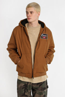 Veste de travail à capuchon en coton-canvas Coors