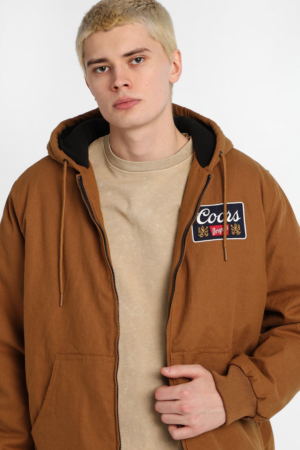 Veste de travail à capuchon en coton-canvas Coors Veste de travail à capuchon en coton-canvas Coors