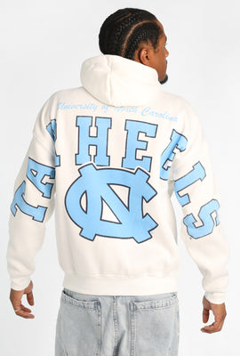 Haut à capuchon imprimé au dos University of North Carolina Tar Heels
