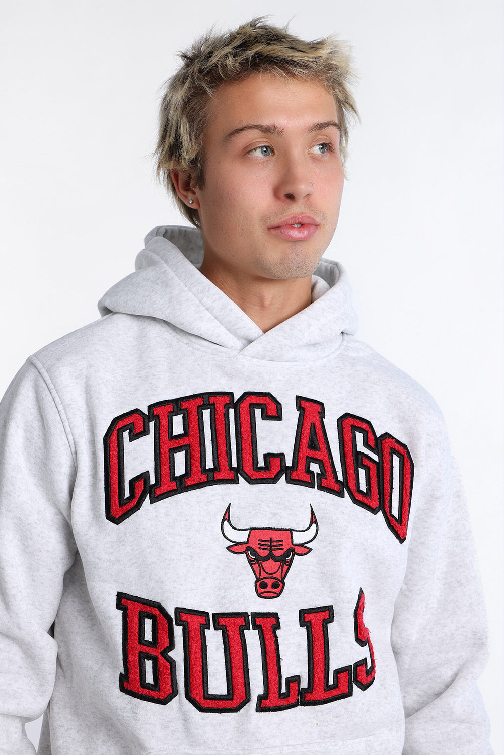 Chicago Bulls Chenille Logo Hoodie Chicago Bulls Chenille Logo Hoodie