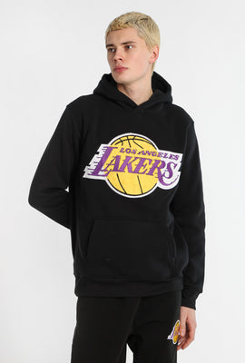 Haut à capuchon logo chenille Los Angeles Lakers