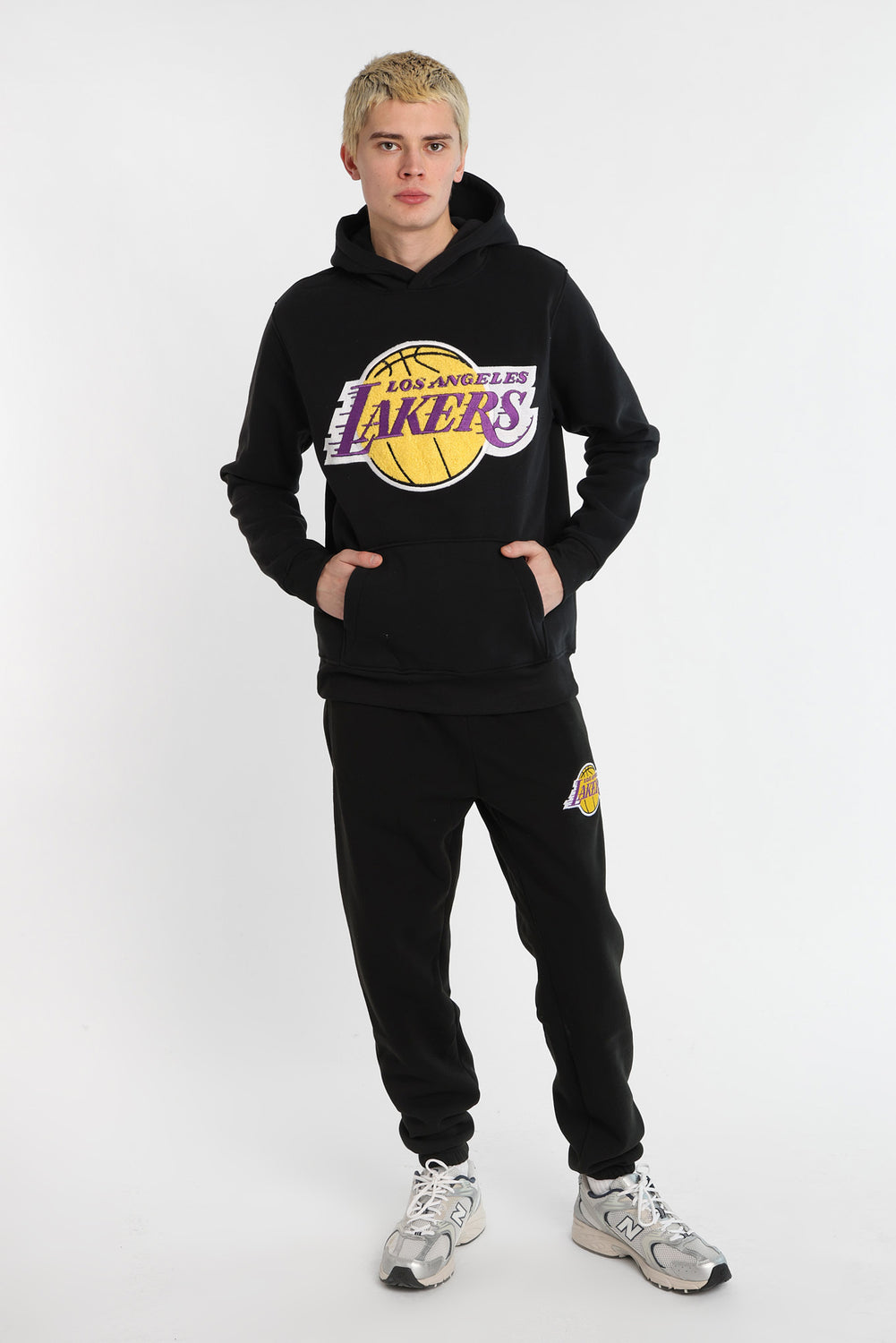Los Angeles Lakers Chenille Logo Hoodie Los Angeles Lakers Chenille Logo Hoodie