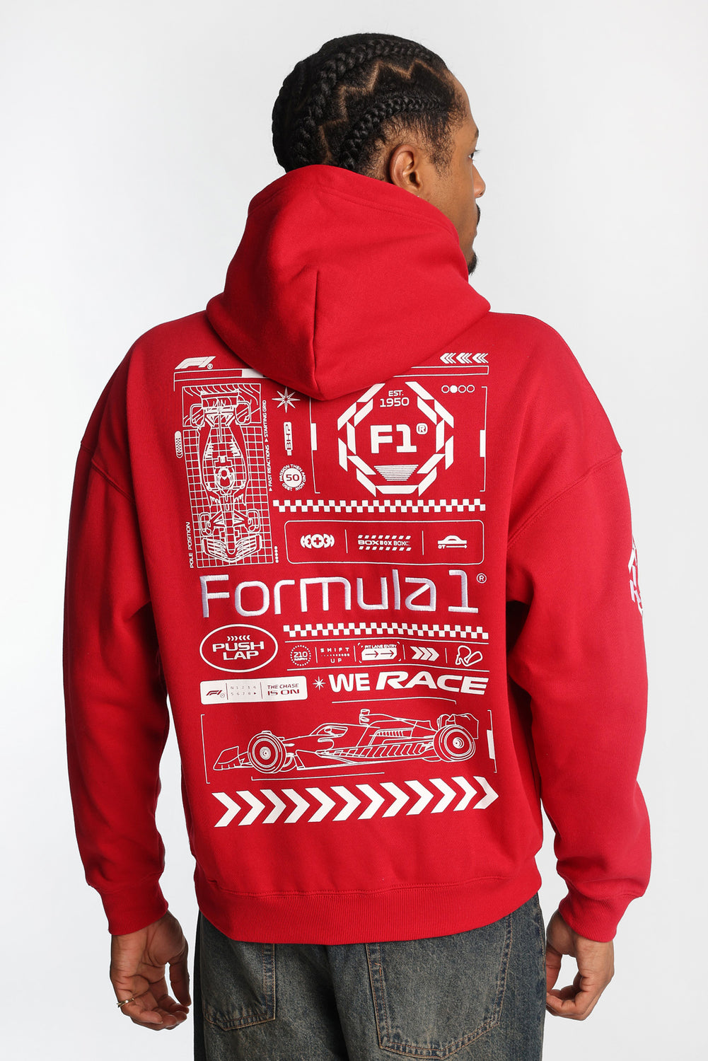 Formula 1 Chenille Logo Hoodie Formula 1 Chenille Logo Hoodie