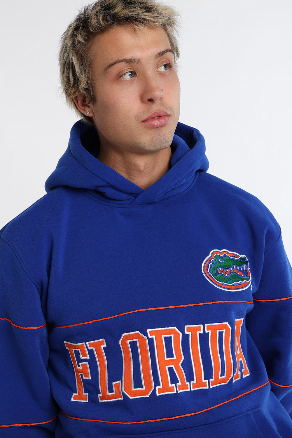 Florida Gators Embroidered Panel Hoodie Florida Gators Embroidered Panel Hoodie