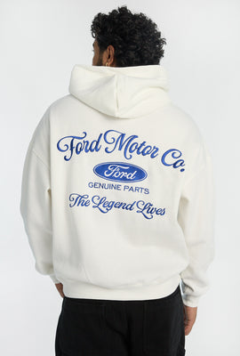 Mens Ford Motor Co. Embroidered Hoodie