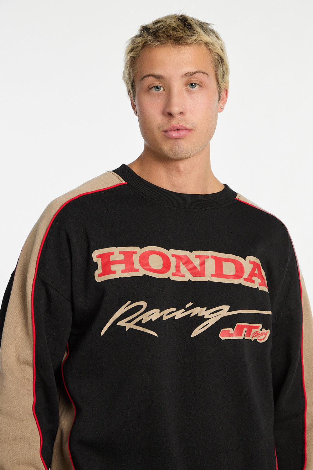 Mens Honda Racing Oversized Sweatshirt Mens Honda Racing Oversized Sweatshirt