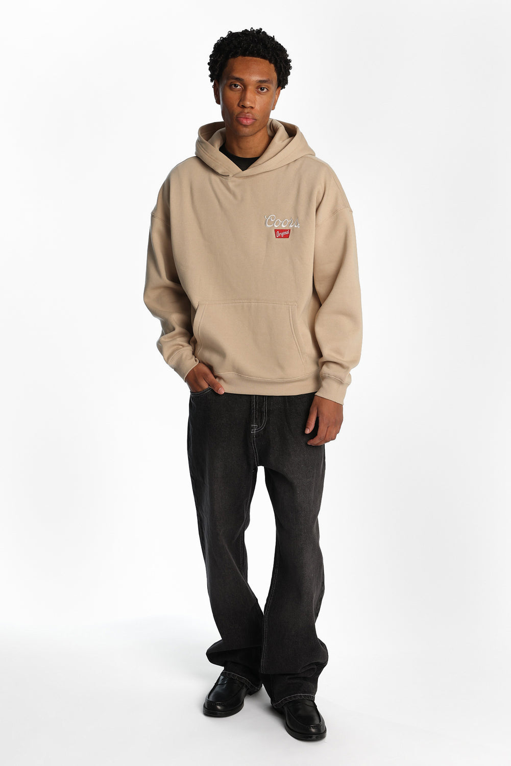Haut à capuchon Coors brodé Haut à capuchon Coors brodé