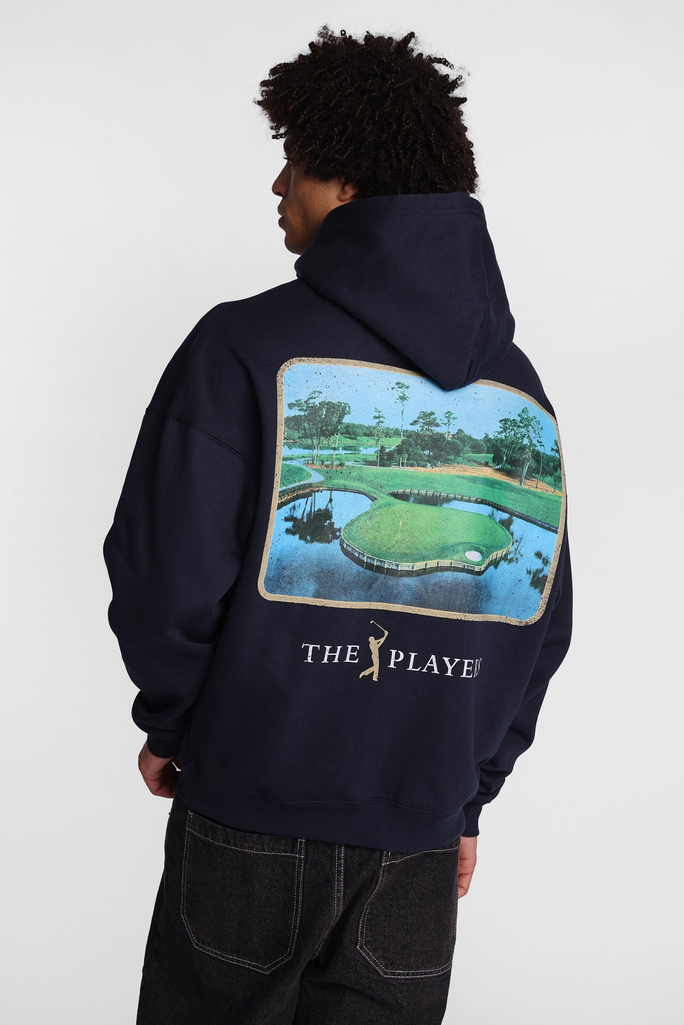 The Players Golf Graphic Hoodie - Navy /