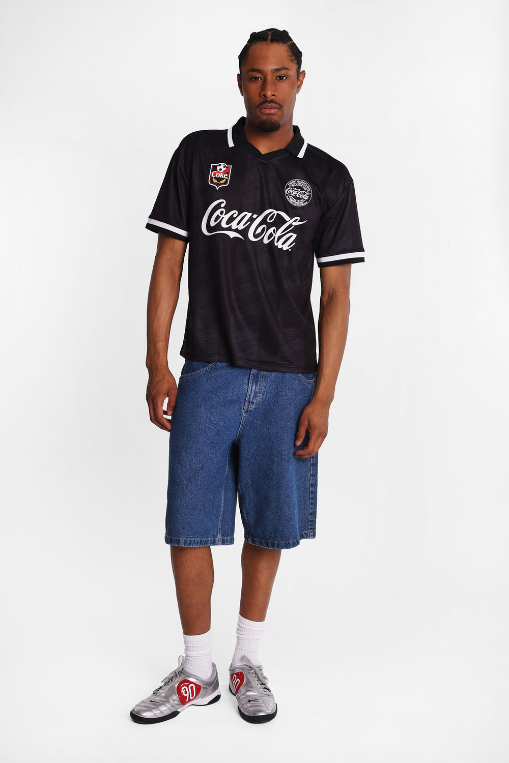 Maillot de soccer imprimé Coca-Cola Maillot de soccer imprimé Coca-Cola