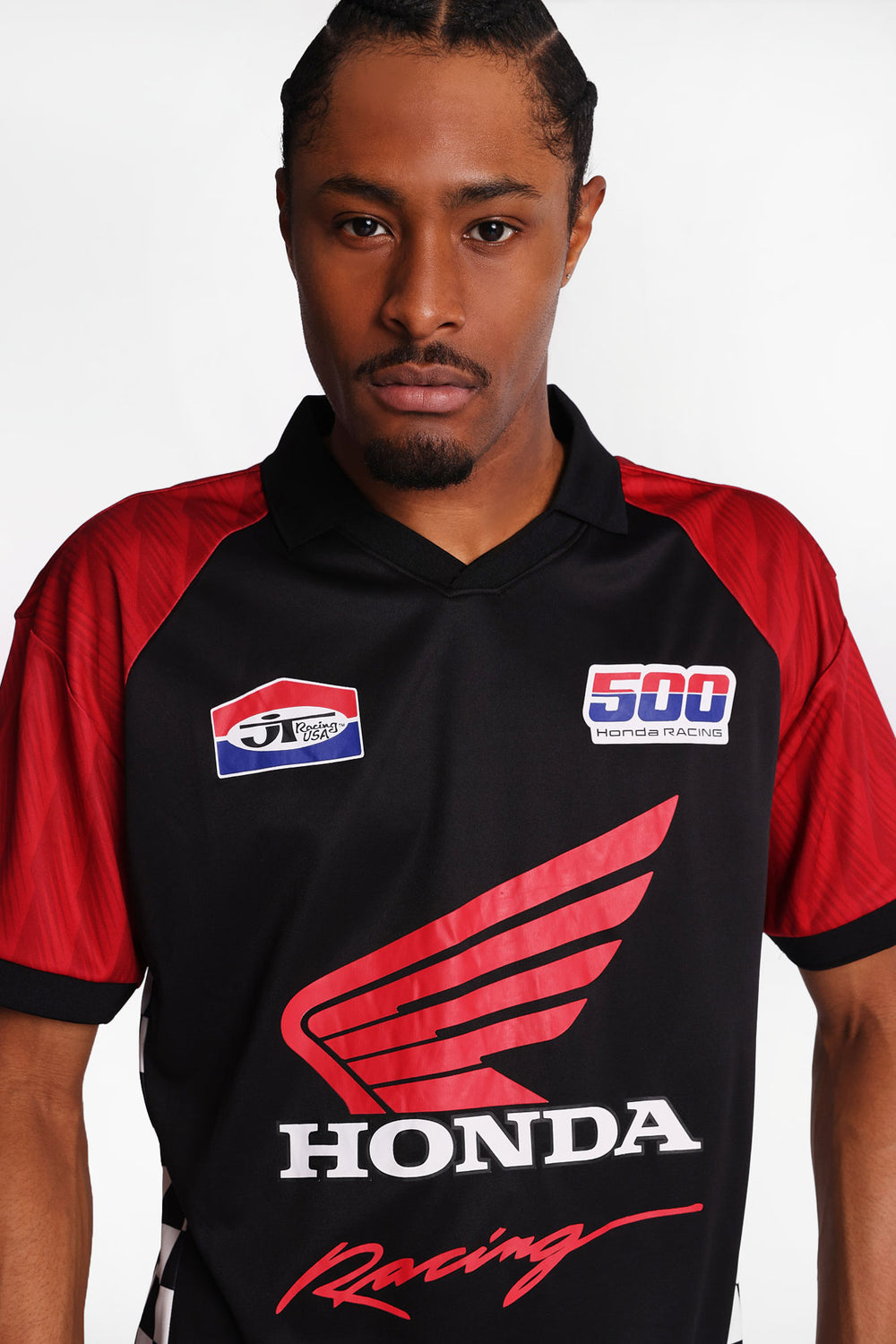 Maillot de soccer imprimé Honda Racing 500 Maillot de soccer imprimé Honda Racing 500